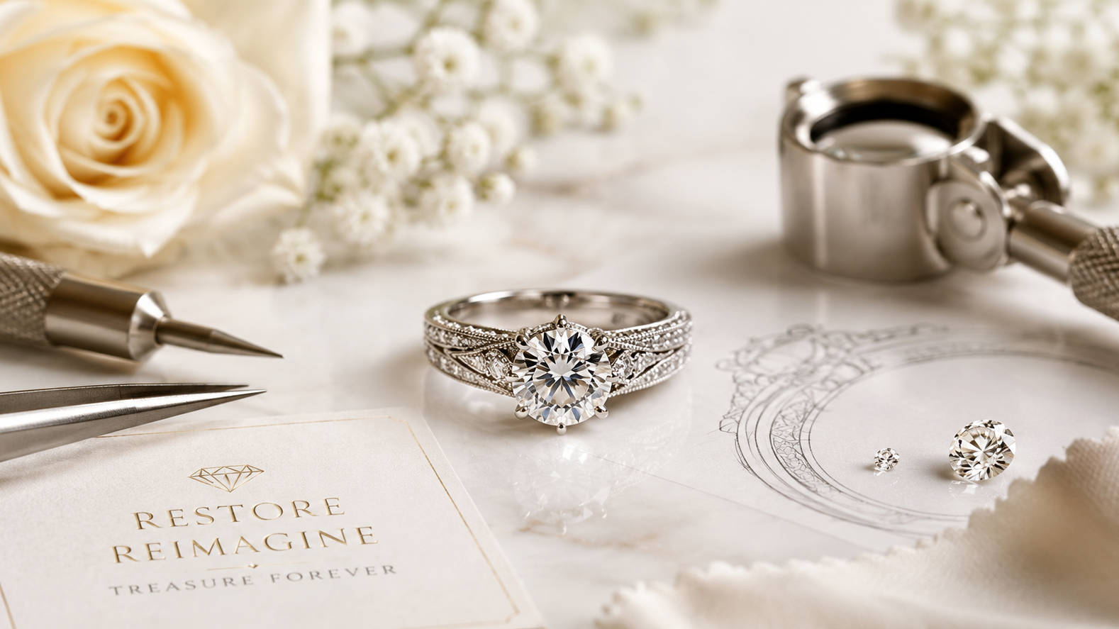The Ultimate Guide to Diamond Engagement Ring Restoration