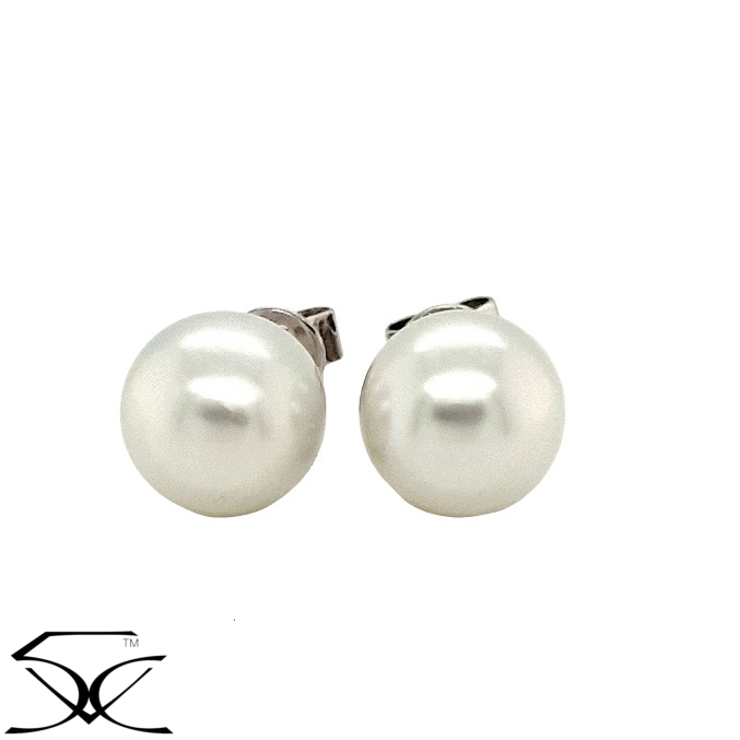 Cultured South Sea Pearl Stud Earrings