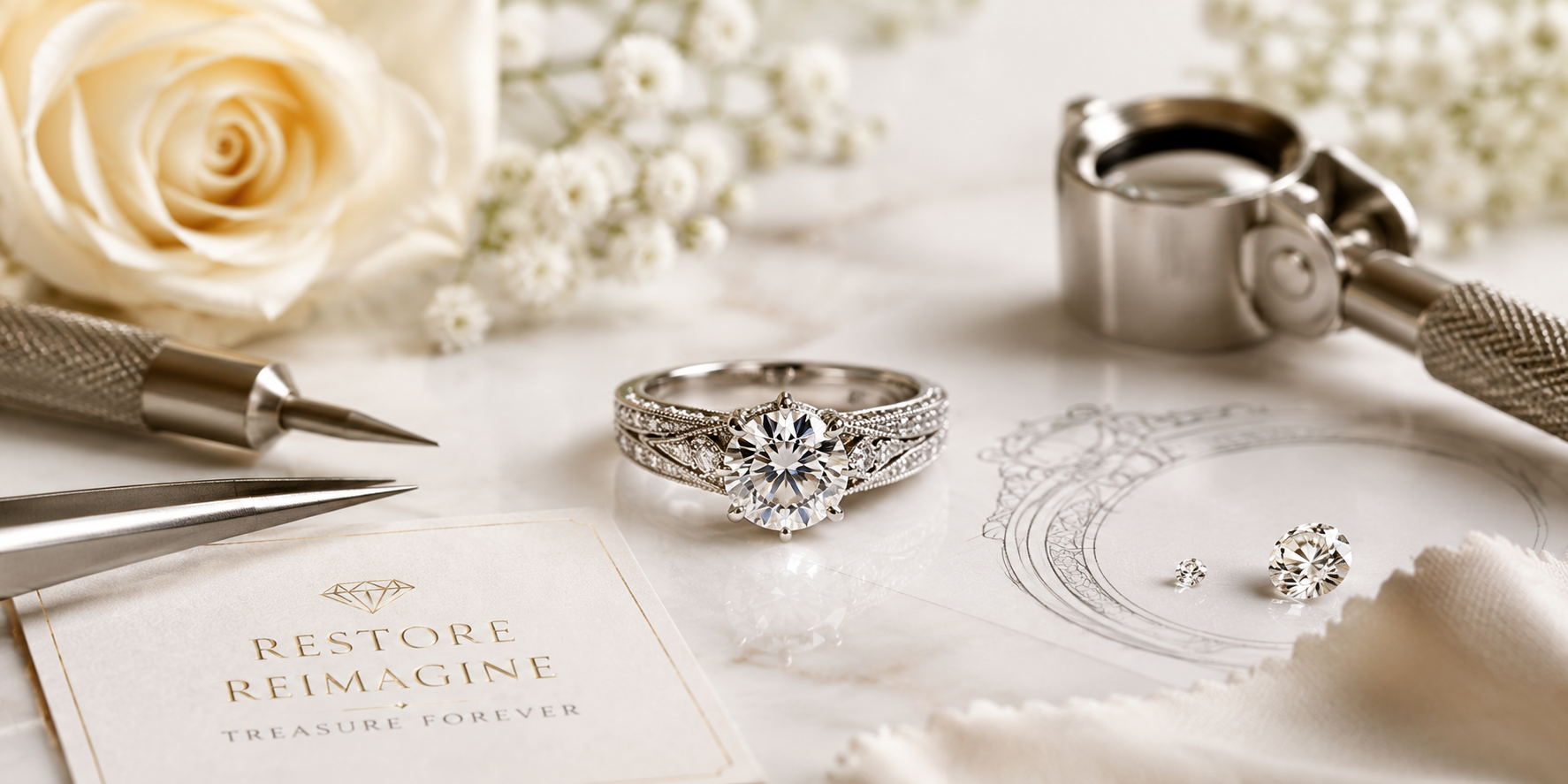 The Ultimate Guide to Diamond Engagement Ring Restoration