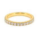 0.95 CT F-G/VS-SI1 Natural Diamond Eternity Wedding Band Ring