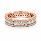 1.75 CT F-G/VS-SI1 Natural Diamonds Eternity Wedding Band Ring