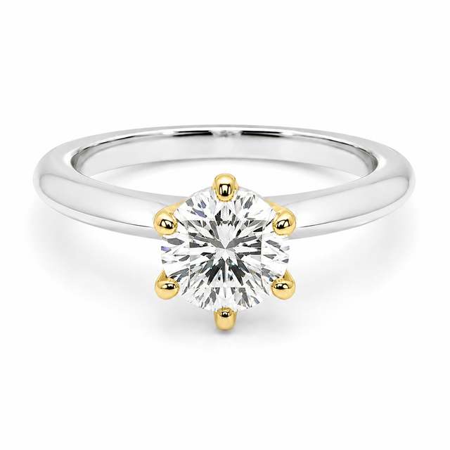 1.01 CT Internally Flawless Natural Diamond Engagement Ring