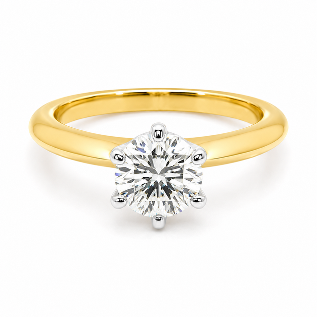 1.01 CT Internally Flawless Natural Diamond Engagement Ring
