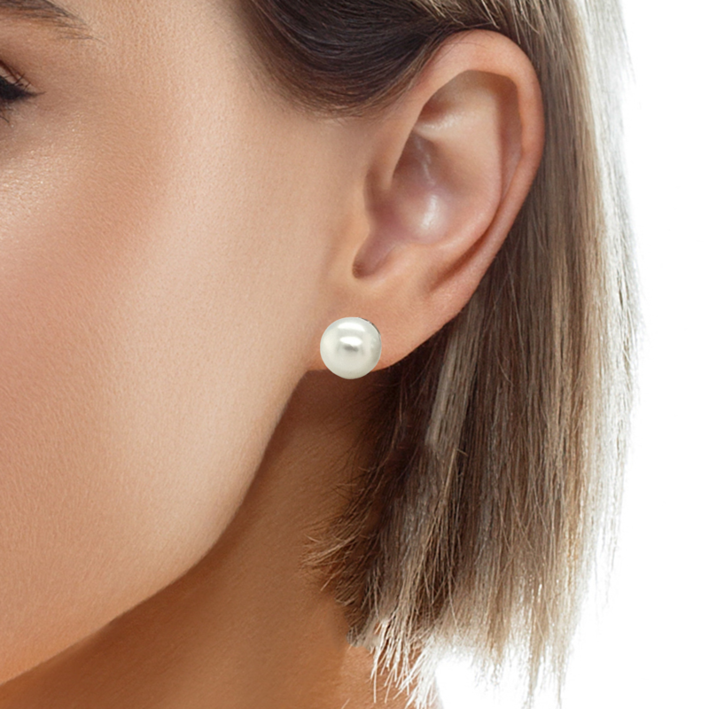 Cultured South Sea Pearl Stud Earrings